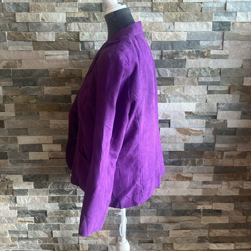 Notations Purple Blazer for Men - Picture 4 of 9